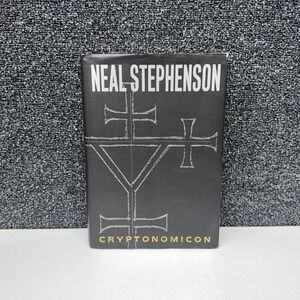 Neal Stephenson Cryptonomicon Hardcover 1st Edition 1st Printing 1999 Avon Books
